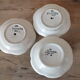 Set of 3 cockroaches on pedestal HB Quimper