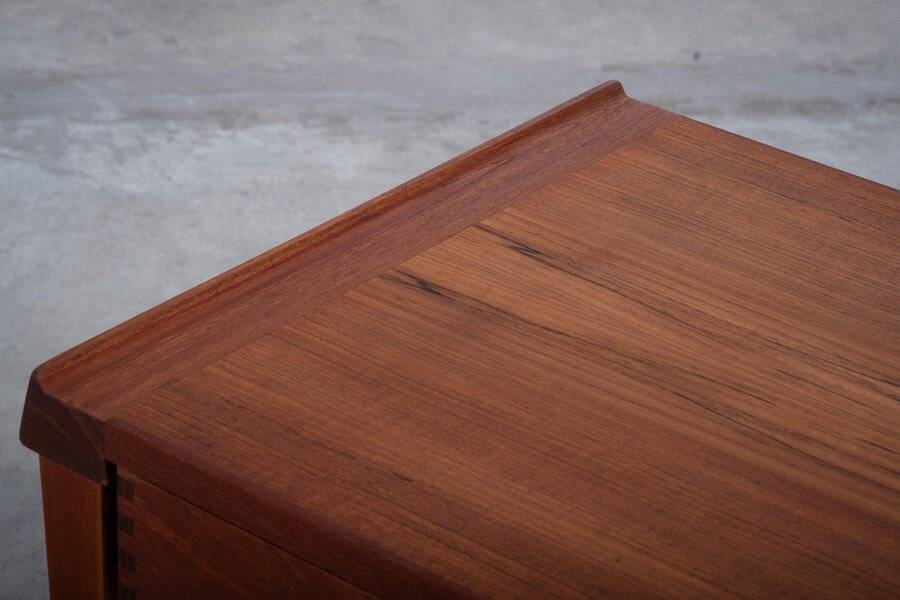 Teak Side Table with Drawer, Denmark, 1960s