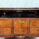 Dresser period Transition to double jump in noble wood marquetry around 1750