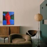 Original Klein Blue Abstract