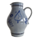 Vintage earthenware Jug with Blue Salt Glaze/Marzi & Remi, 1960's.