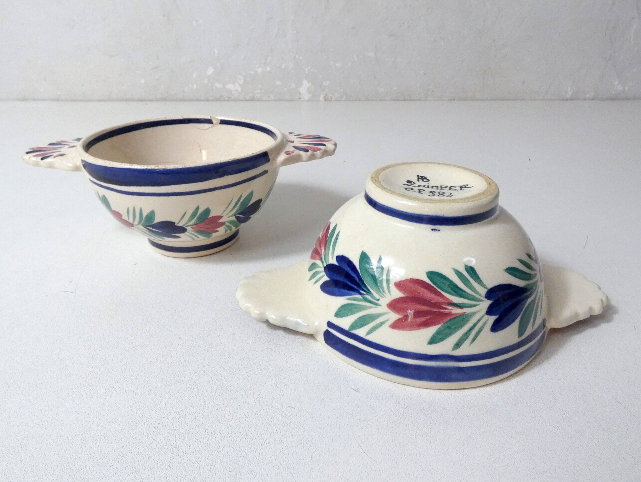 HB Quimper 2 old bowls