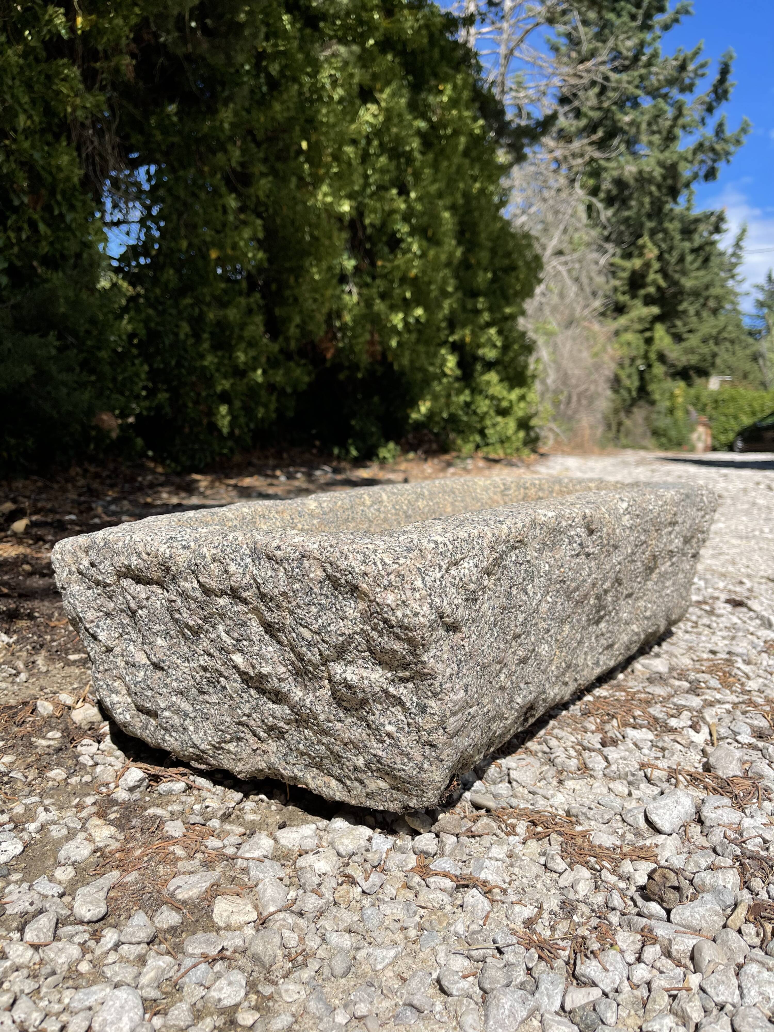 Ancient stone trough