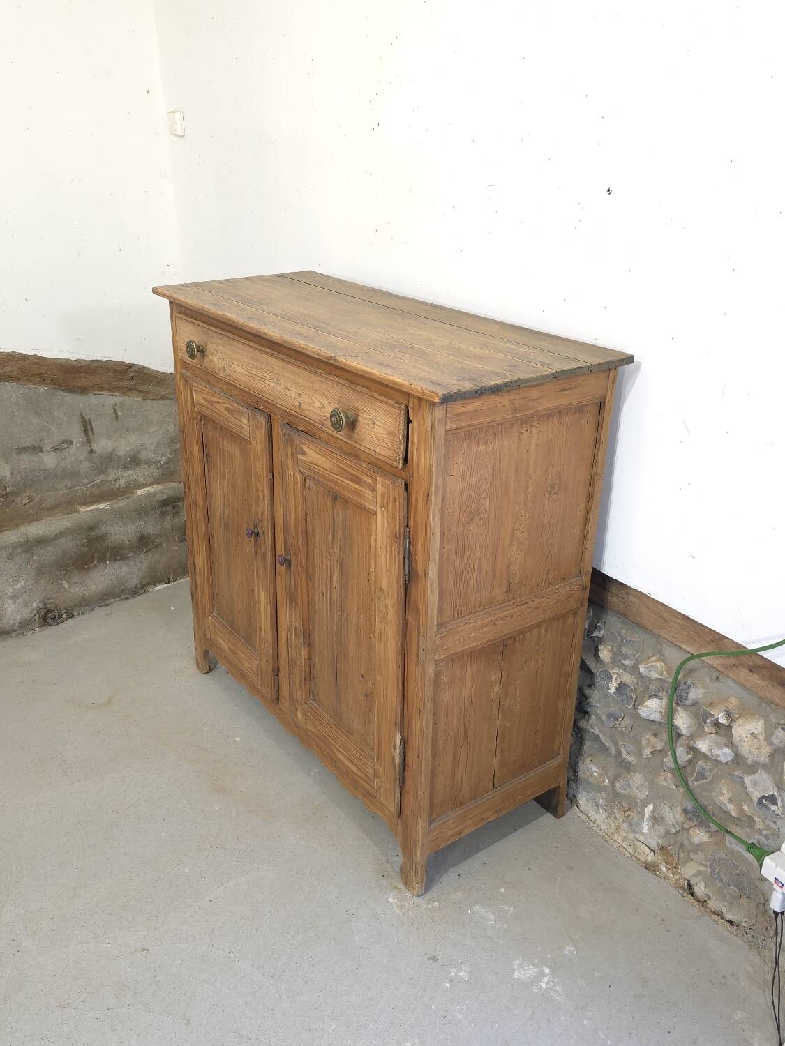 19th century pine sideboard