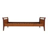 Lit en teck, design danois, années 1970, fabrication : Danemark