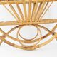 Porte-revues en rotin et bambou 1960 vintage