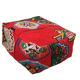 Moroccan carpet pouf 60x60x27cm