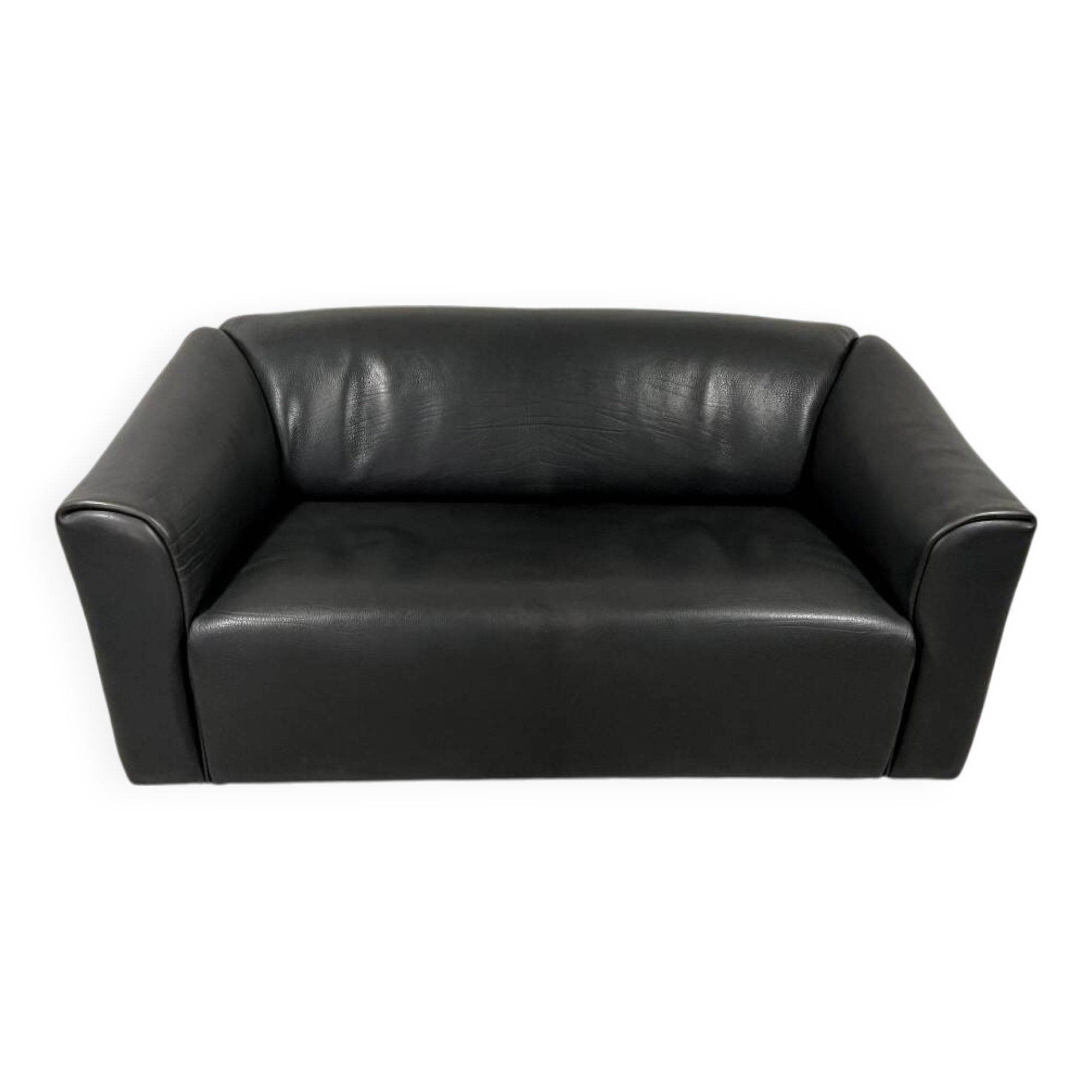 De Sede DS 47 dark brown neckleather 2,5 seats sofa