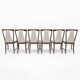 Set of 6 Osvaldo Borsani Mid-Century Modern Italian Bouclè Dining Chairs