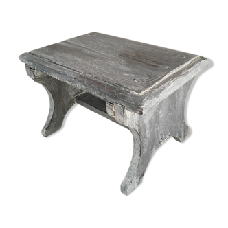 Small wooden bench
