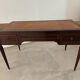 Bureau style Empire en acajou et cuir doré