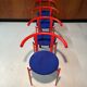 4 refurbished vintage chairs