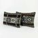 Lot de 2 housses de coussin kilim vintage 41x61 cm