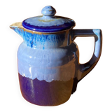 Teapot pitcher - old flamed stoneware