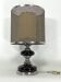Lampe de table Space Age en chrome et laque, Italie 1970