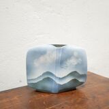 Vintage ceramic vase by the Virebent manufacture