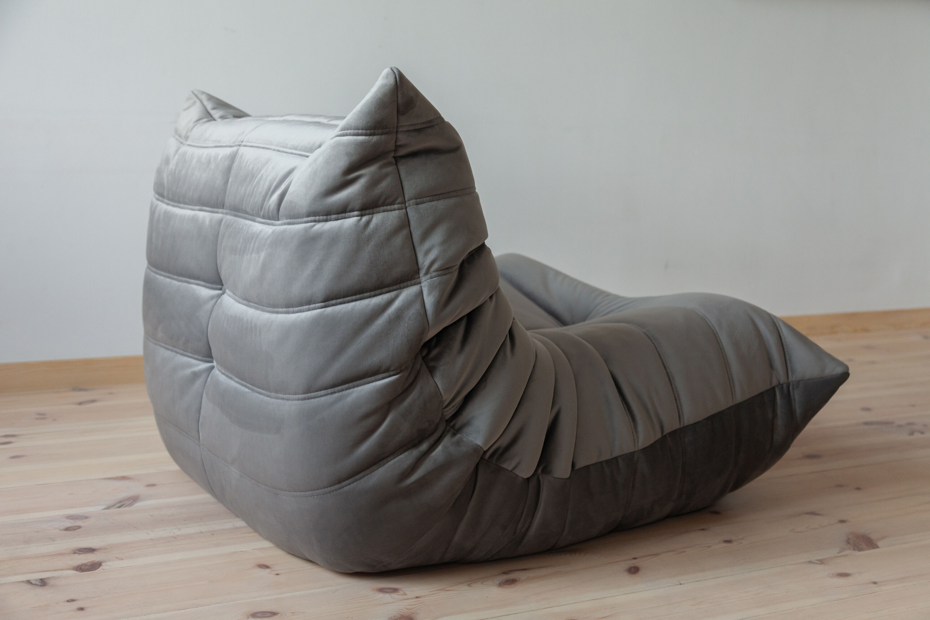 3-seater sofa, armchair and ottoman designed by Michel Ducaroy 1973