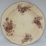 Plat rond terre de fer