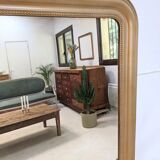 Old gilded mirror