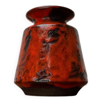 German ceramic vase from the mid-century by Ilkra Edelkeramik, 1960s.