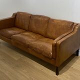 Leather Sofa Børge Mogensen Model 2213