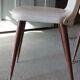 3 white Baumann chairs - Essor model