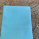 Large pillowcase, cotton linen, emerald blue tinted, border with openings, old