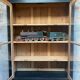 Bibliothèque buffet deux corps vitrine