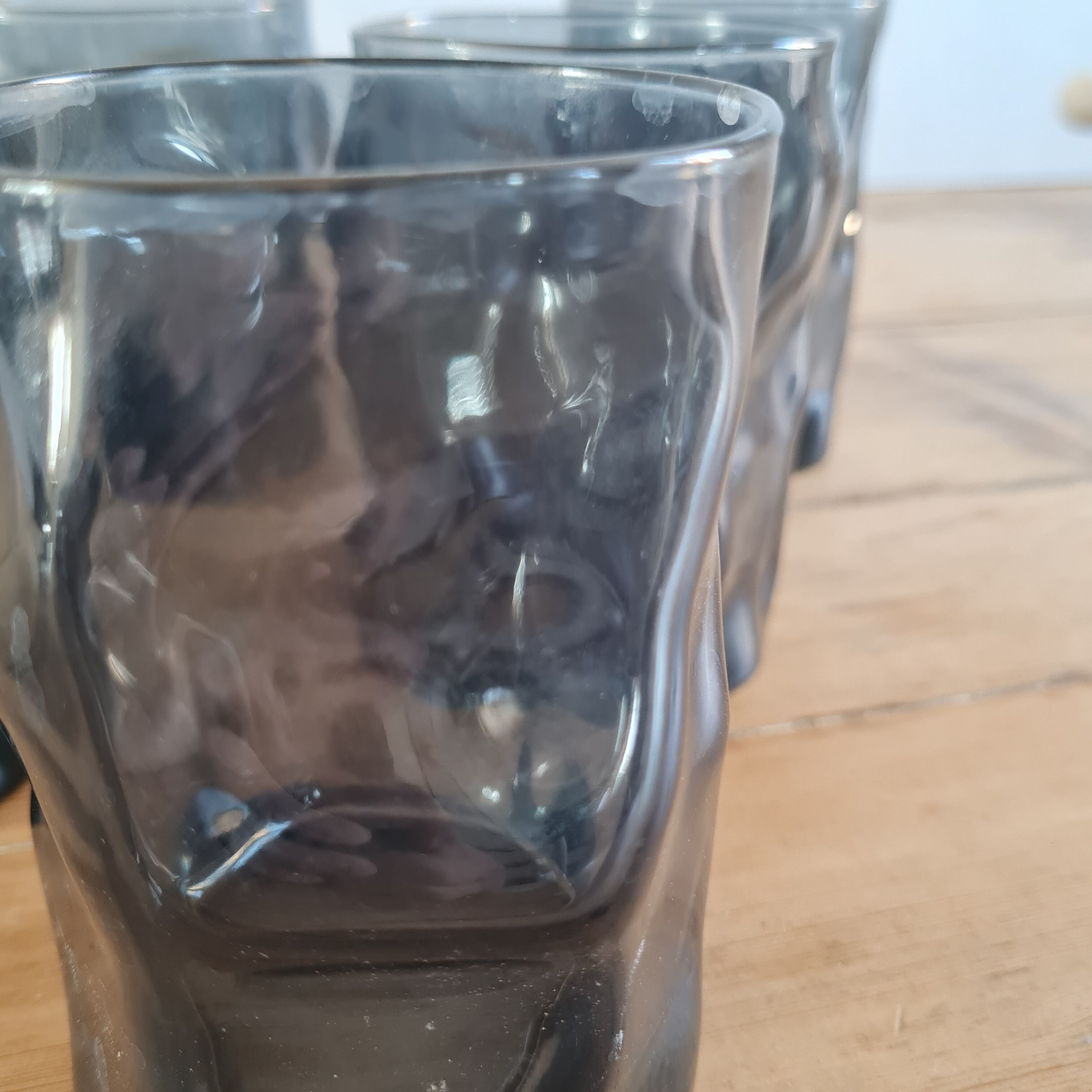 Set of 6 Vintage Water Glass