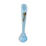 Soliflore en opaline bleue