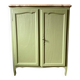 Parisian sideboard shoe cabinet in antique wood