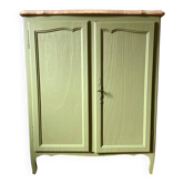 Parisian sideboard shoe cabinet in antique wood