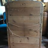 Mirror with a golden leaf pediment, 151x90cm