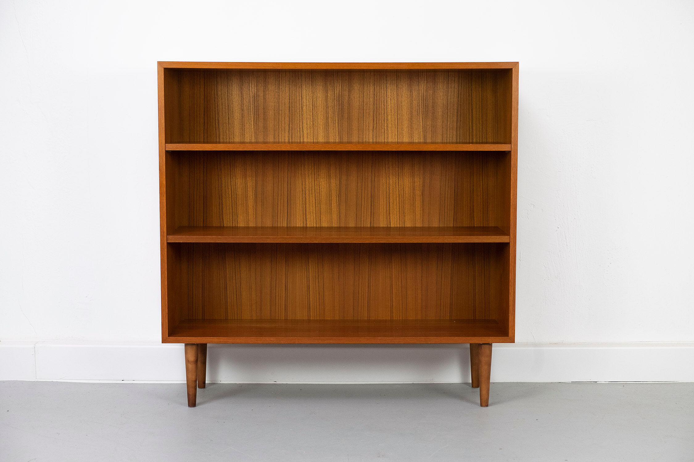 Teak bookcase, 1960s