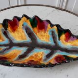 Empty ceramic sheet pocket Vallauris style 70s