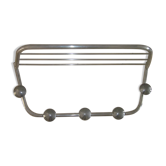 Aluminum coat rack from the 1950s