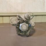 Vintage crystal vase Vannes le Chatel