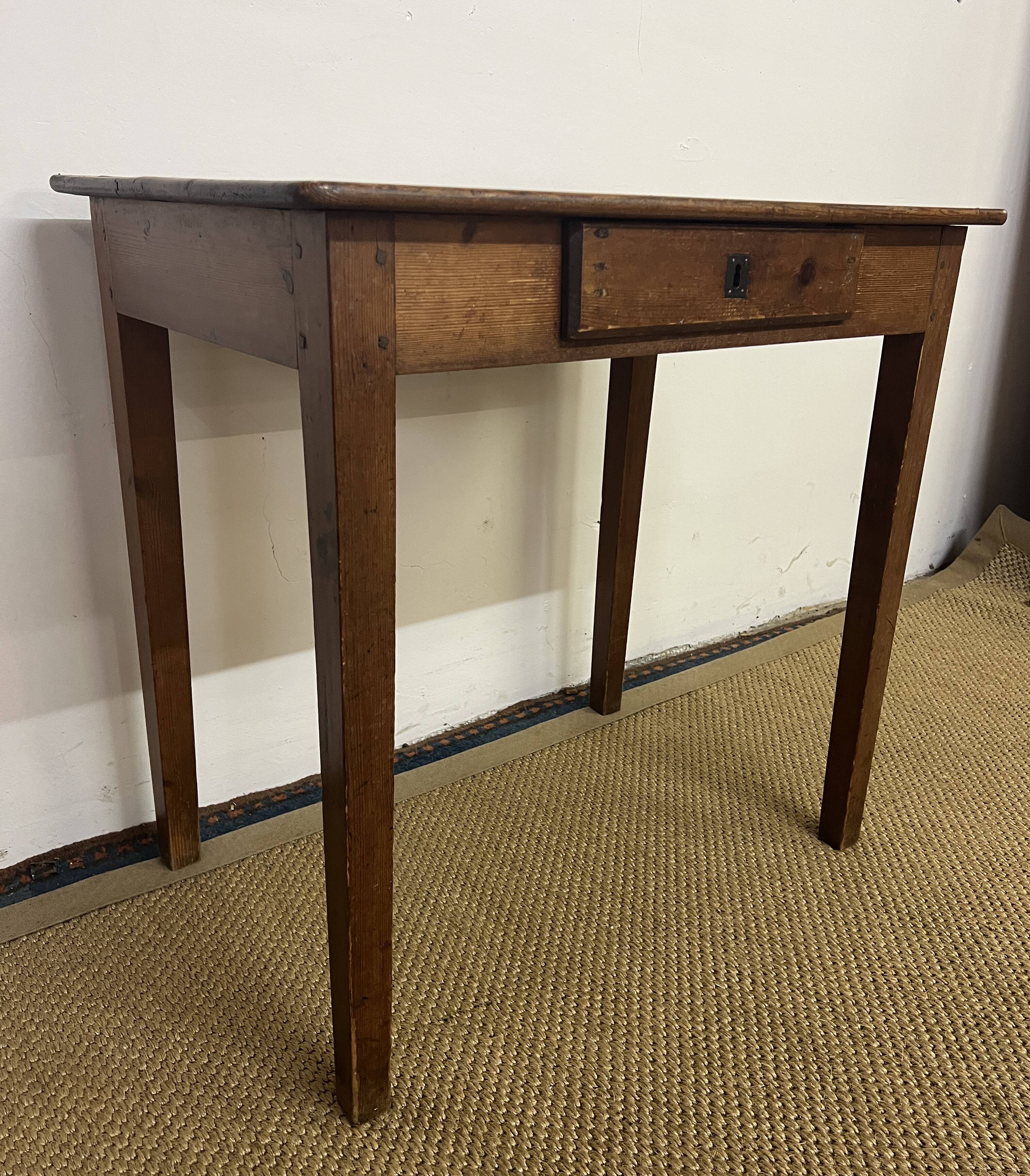 Small farm table / Small vintage wooden desk