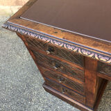Bureau de ministre chêne style henri II breton 1900s