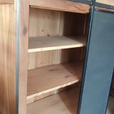 Armoire style industriel rangement