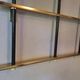 Wall mounted brass and metal coat and hat rack, 1960s