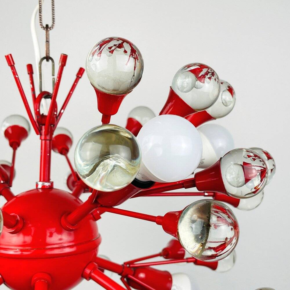 Sputnik lamp Murano glass table or pendant, Italy, 1970s
