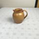 Caramel beige artisanal carafe