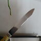 12 Art Deco knives stainless steel and bone 1930 in case