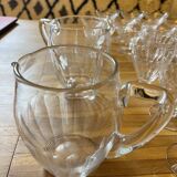 Crystal service of 44 glasses and 2 pitchers from the 1930s