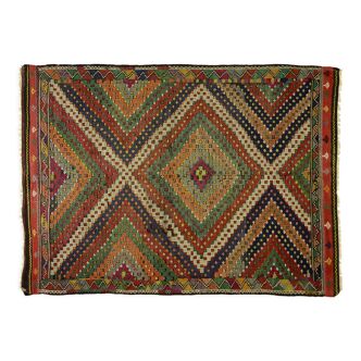 Tapis kilim artisanal d’anatolie 247 cm x 175 cm