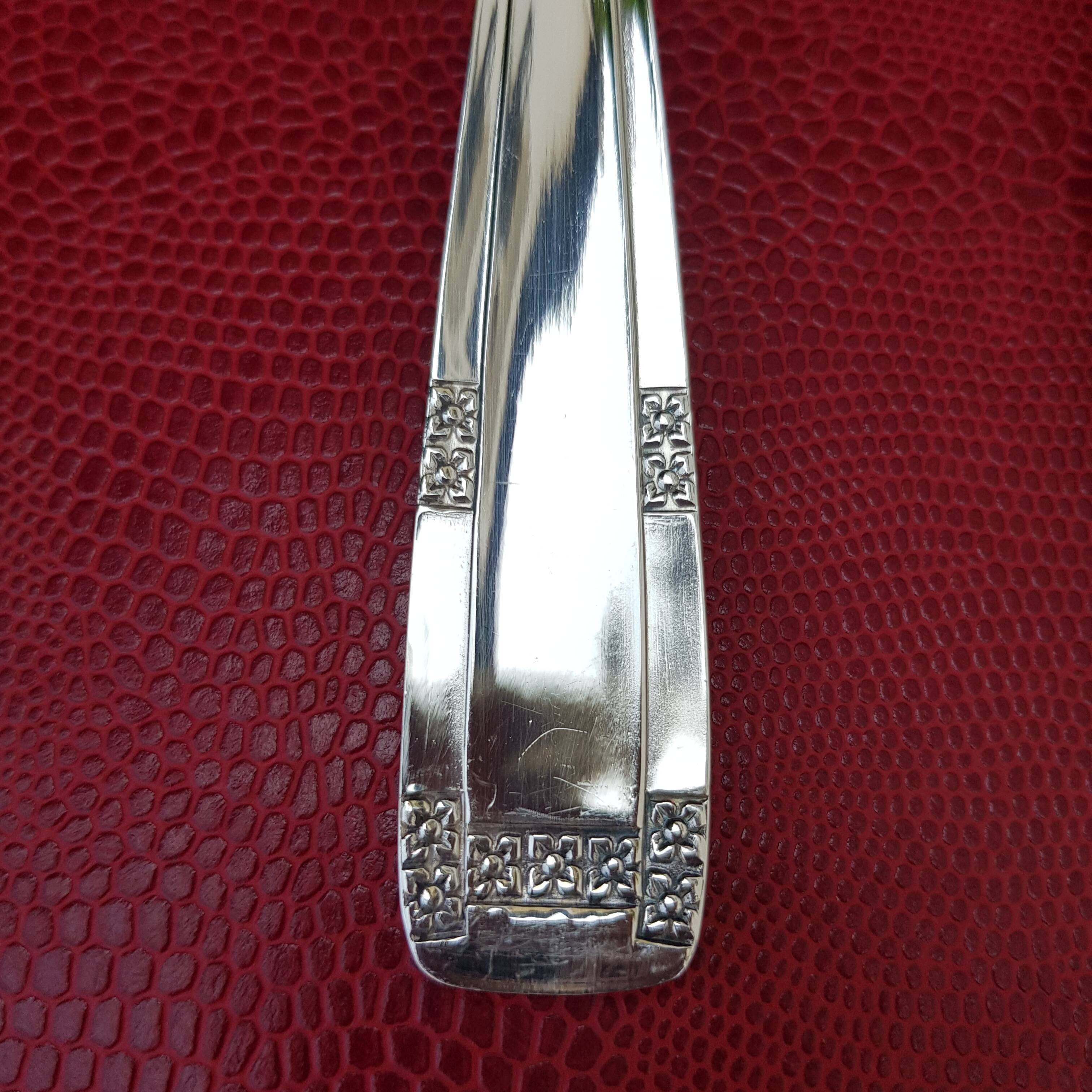 Silver metal housewife