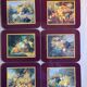 Set of 6 vintage Jason "Still Life Fruit" coasters, cork and durable.