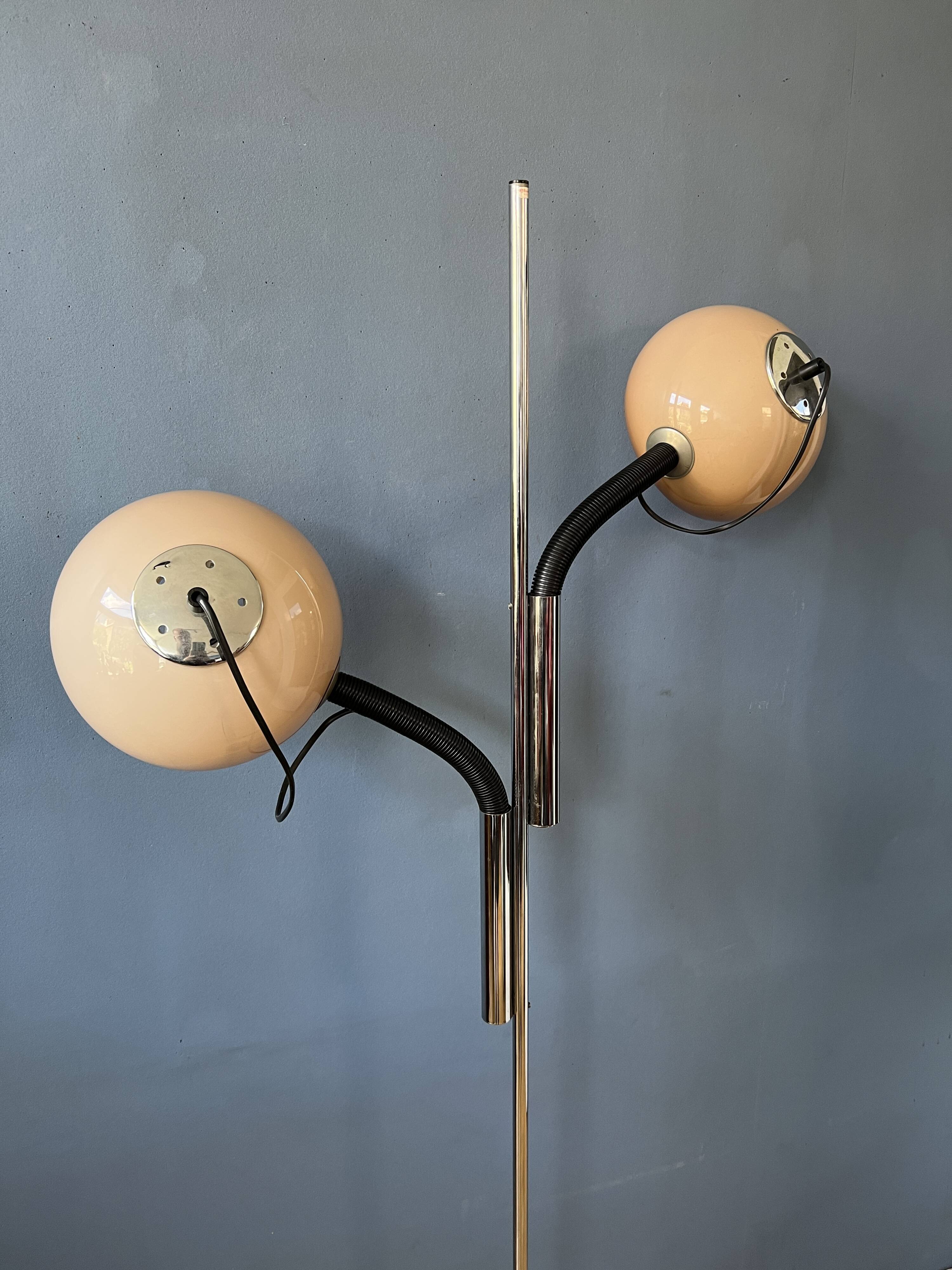 Mid century steinhauer space age mushroom floor lamp