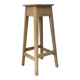 Vintage Oak Workbench Stool